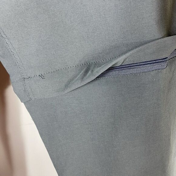 Craghoppers Size 36 Short Convertible Zip Off Pants Gray Walking Hiking Camping - Picture 3 of 6
